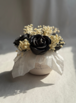 Note di Capri | Bouquet de Rosas Negras en Cera | Decoración Minimalista y Lujo